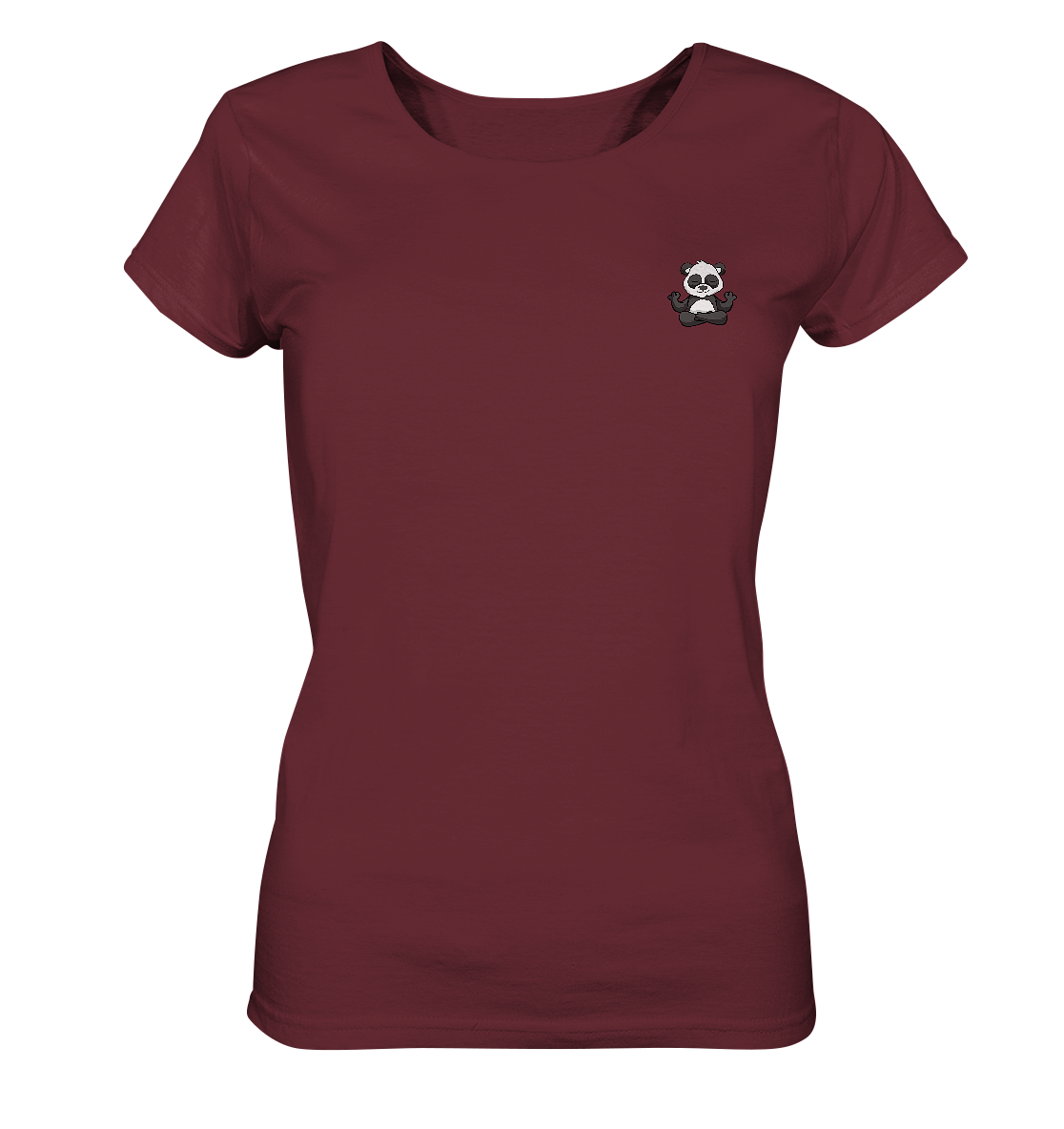 Meditation Panda - Ladies Organic Shirt