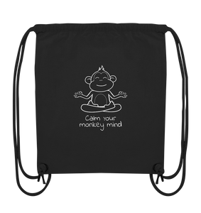 Calm your monkey mind - Organic Gym-Bag