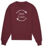 Inhale Exhale - Organic Oversize Sweatshirt