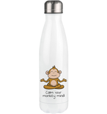 Calm your monkey mind - Thermoflasche 500ml