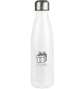 Life is a gift - Thermoflasche 500ml